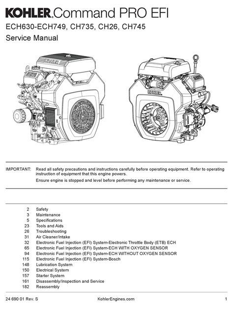 kohler 747 compression test|KOHLER COMMAND PRO EFI SERVICE MANUAL .